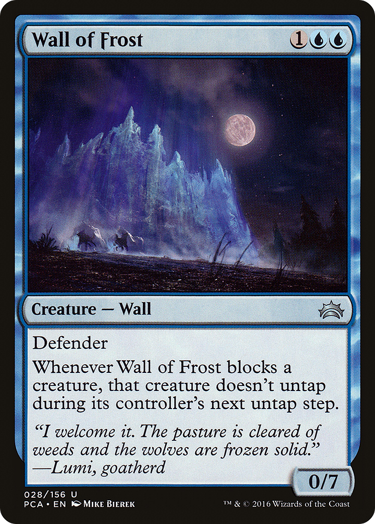 Wall of Frost (PCA-028) - Planechase Anthology