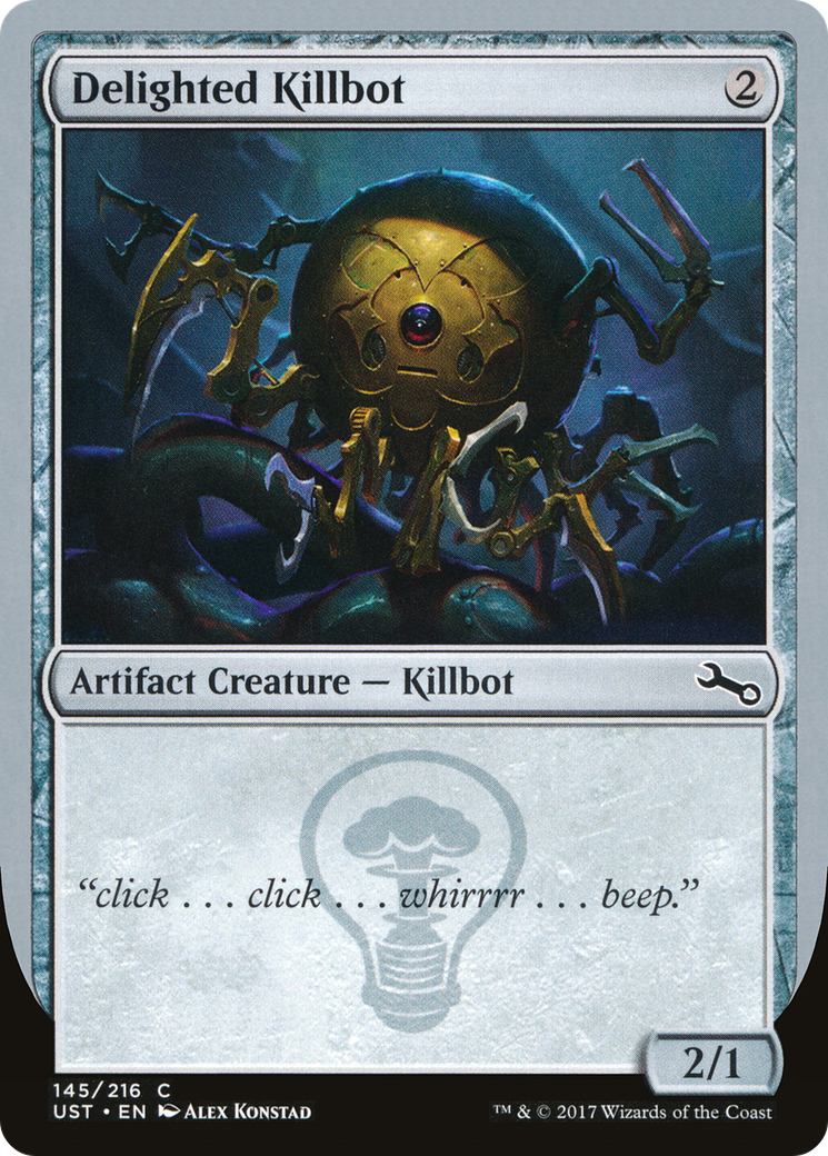 Killbot ravi (UST-145B) - Feuille instable
