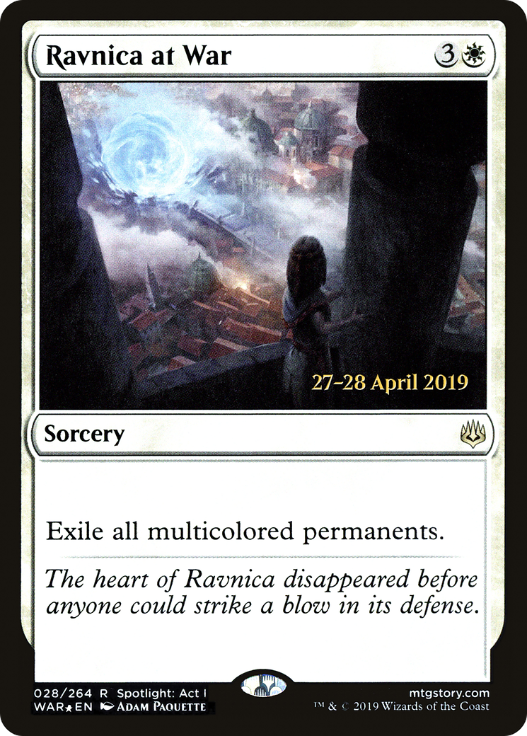 Ravnica at War (PRE-28S) - War of the Spark Promos Foil