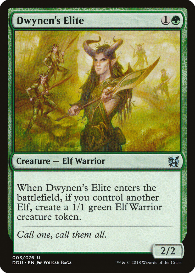 Dwynen's Elite (DDU-003) - Duel Decks : Elfes contre Inventeurs