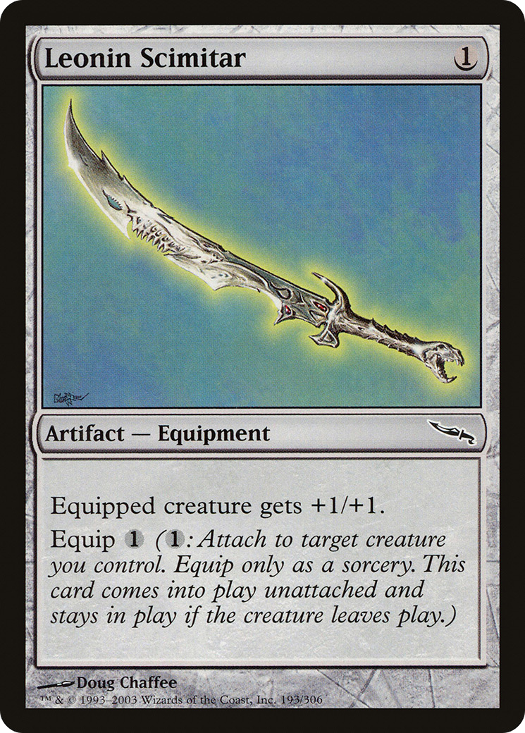 Cimeterre Léonin (MRD-193) - Mirrodin