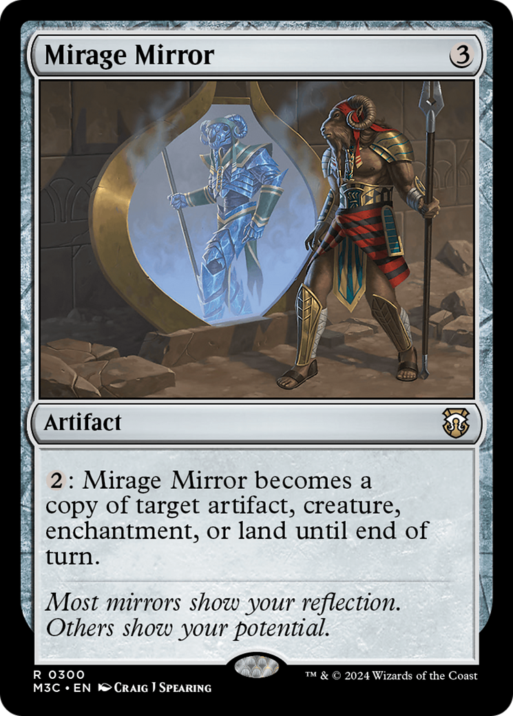 Miroir Mirage (M3C-300) - Commandant de Modern Horizons 3 