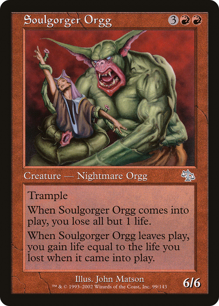 Soulgorger Orgg (JUD-099) - Feuille de jugement 