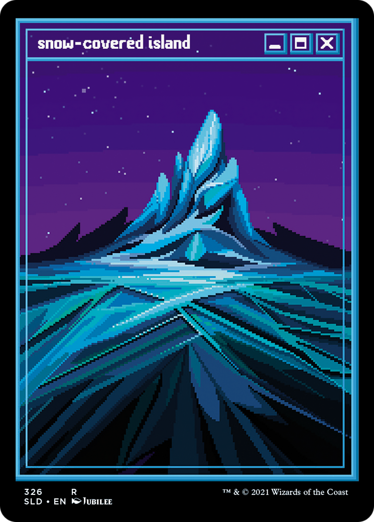 Île enneigée (SLD-326) - Secret Lair Drop Foil 