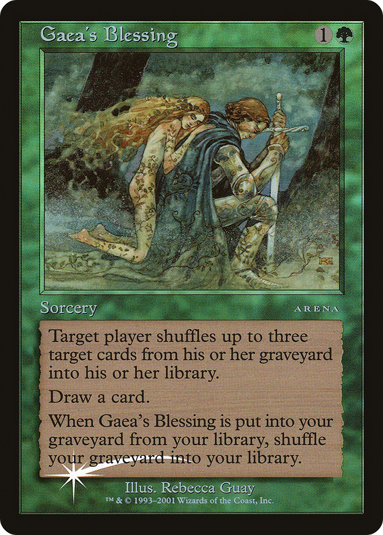 Bénédiction de Gaïa (PAL01-012) - Arena League 2001 Foil 