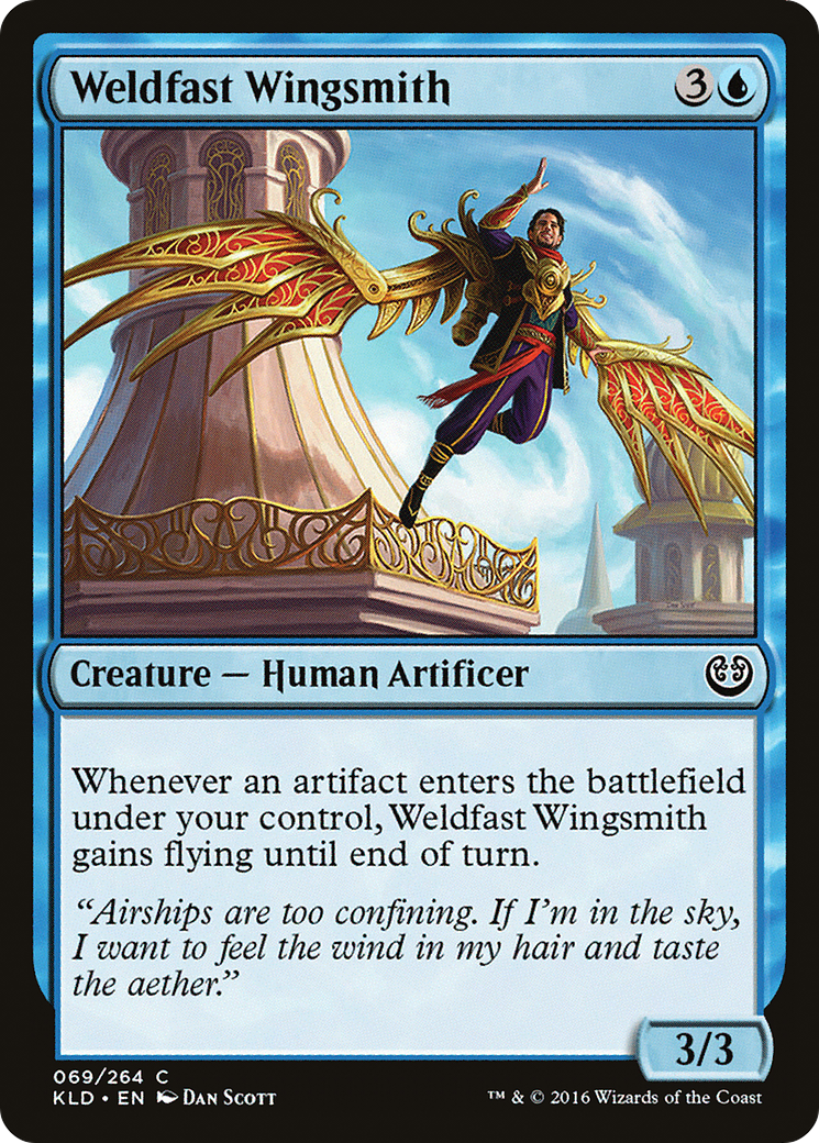 Weldfast Wingsmith (KLD-069) - Feuille de Kaladesh 