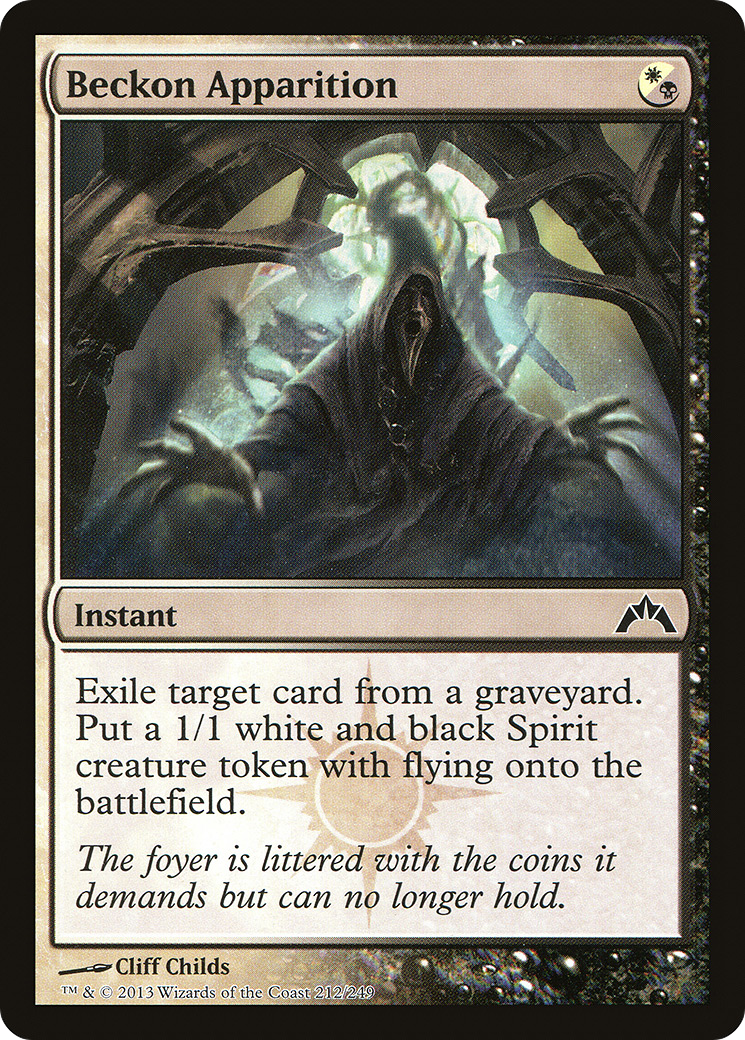 Beckon Apparition (GTC-212) - Gatecrash Foil 