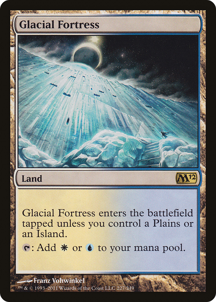 Glacial Fortress (M12-227) - Magic 2012 Foil