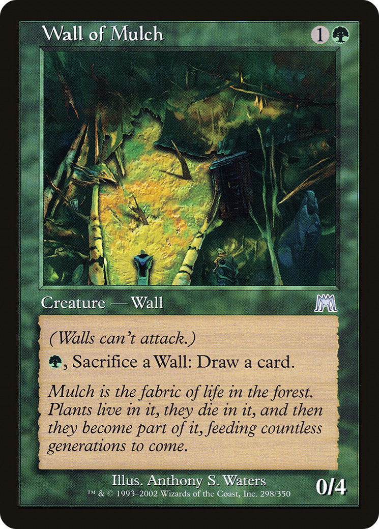 Mur de paillis (ONS-298) - Onslaught Foil 