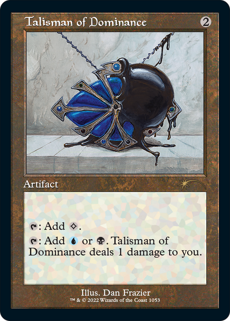 Talisman of Dominance (Retro Frame) (SLD-1053) - Secret Lair Drop