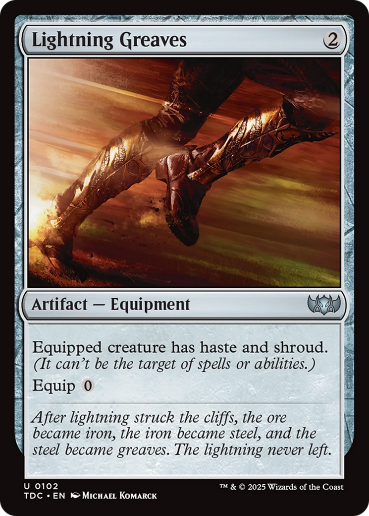 Jambières de foudre (TDC-102) - Commandant : Tarkir : Tempête de dragons 