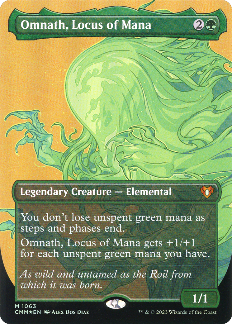 Omnath, Lieu de Mana (CMM-1063) - Commander Masters (sans bordure) Foil 