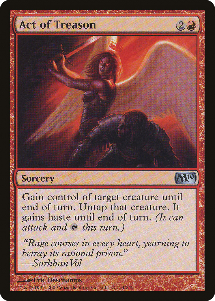 Acte de trahison (M10-124) - Magic 2010 
