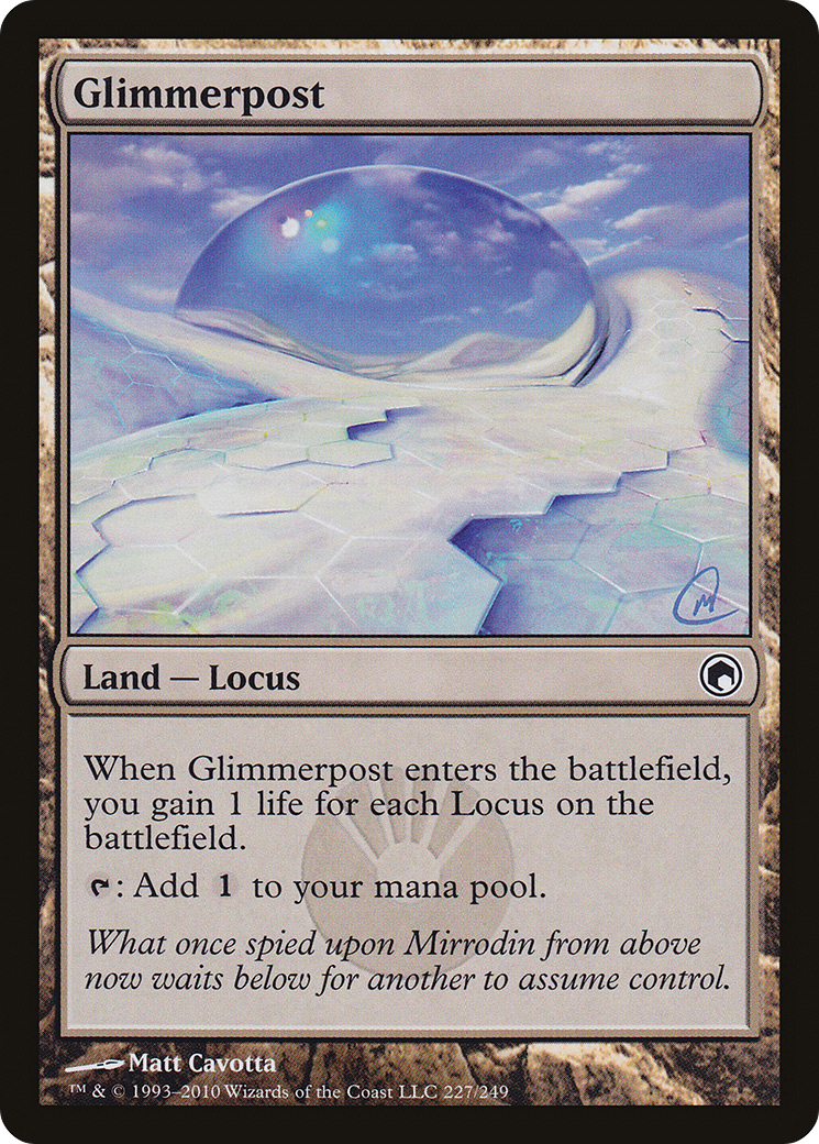 Glimmerpost (SOM-227) – Cicatrices de Mirrodin 