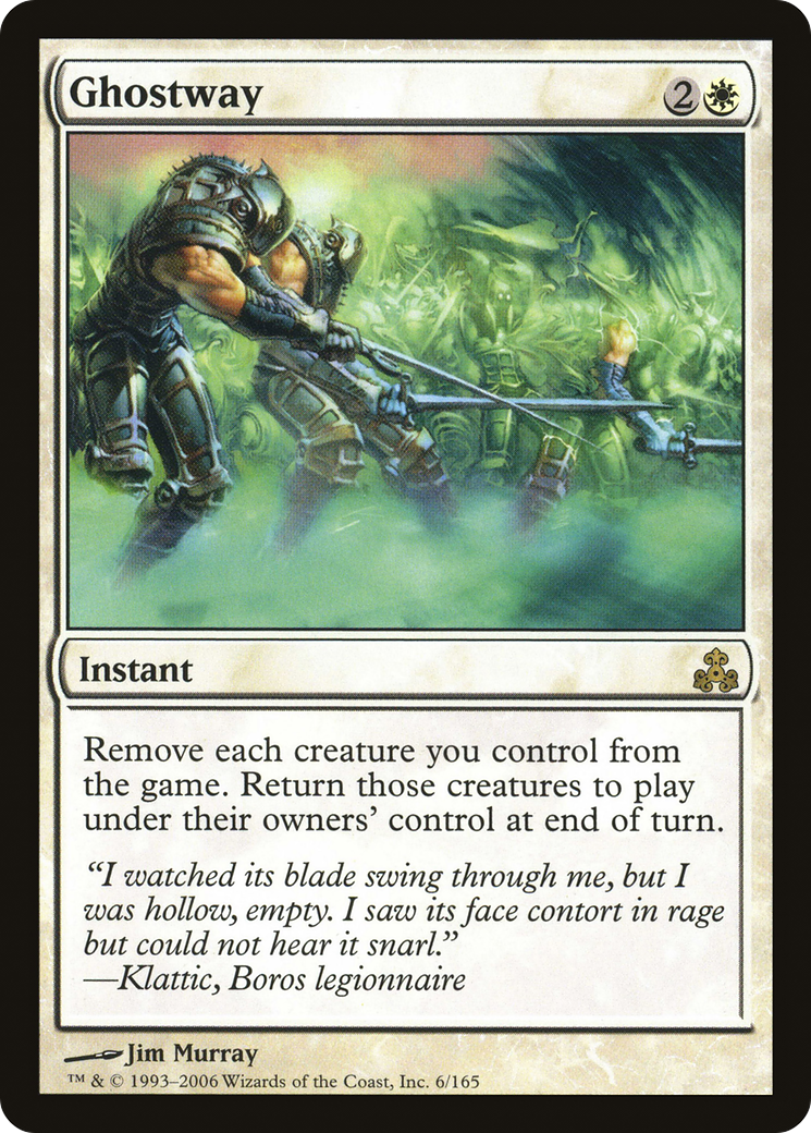 Ghostway (GPT-006) - Feuille du Pacte des Guildes