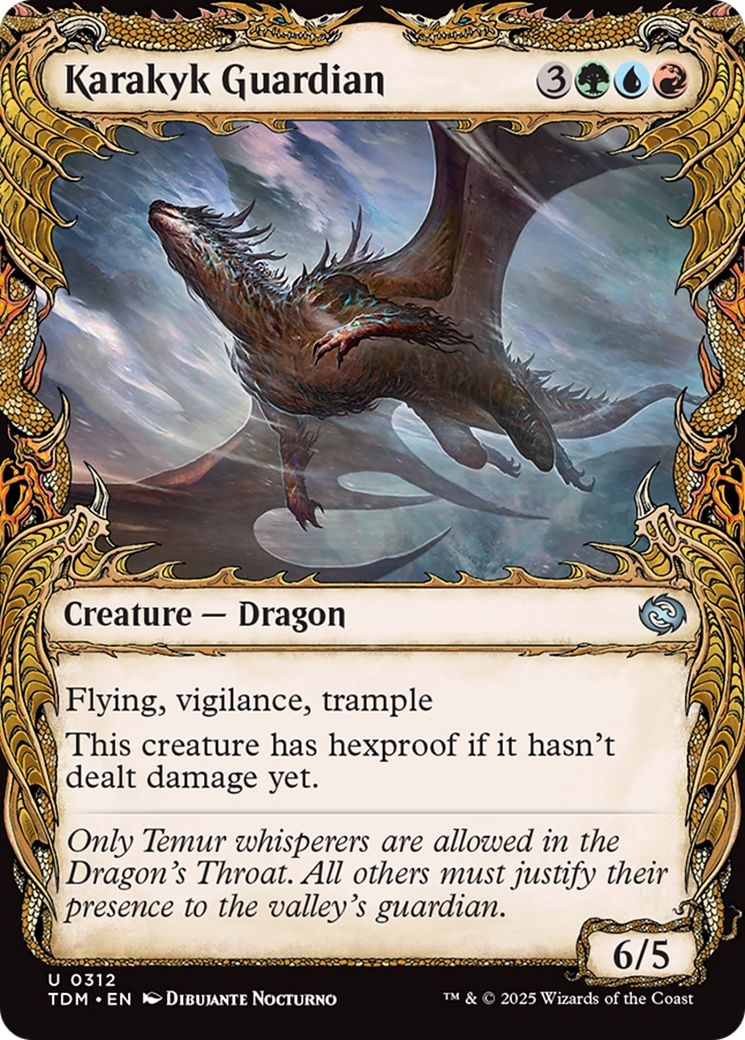 Karakyk Guardian (TDM-312) - Tarkir: Dragonstorm: (Showcase)