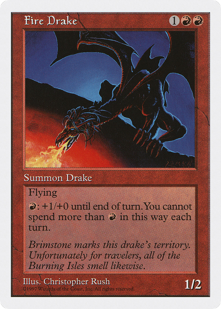 Fire Drake (5ED-) - Fifth Edition