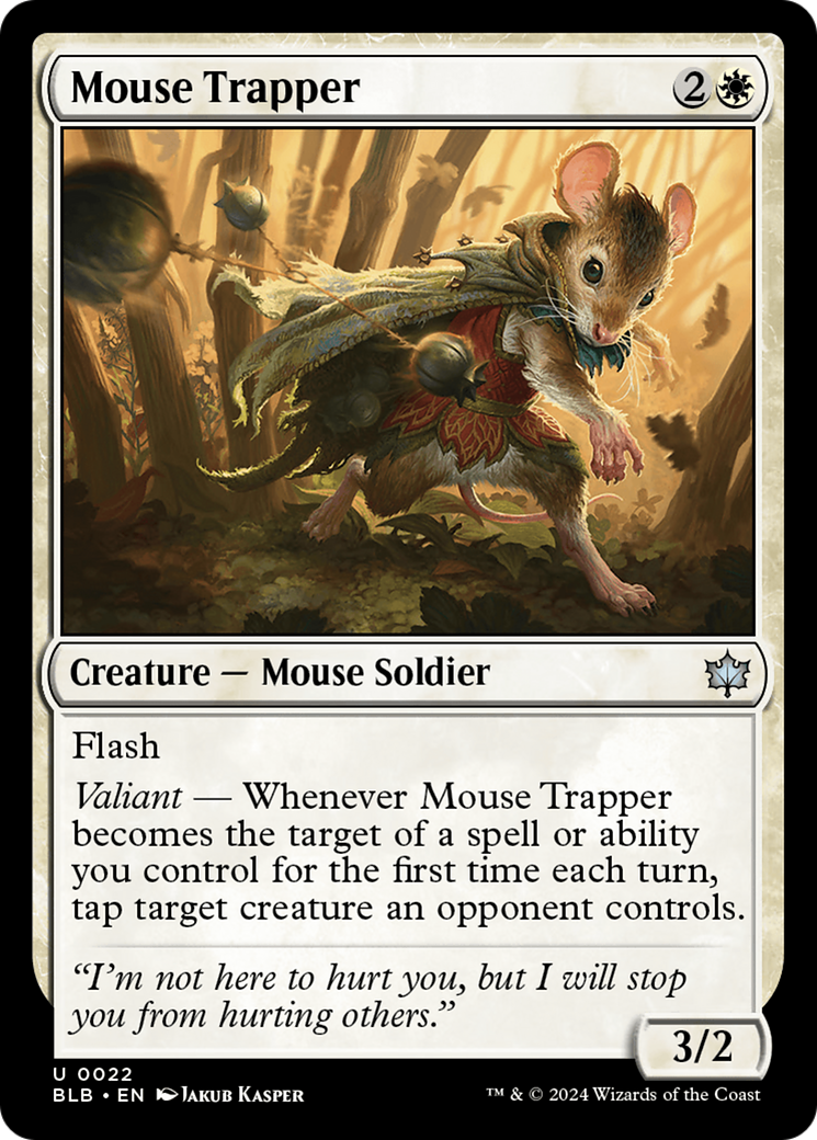 Souris piégeuse (BLB-022) - Bloomburrow 
