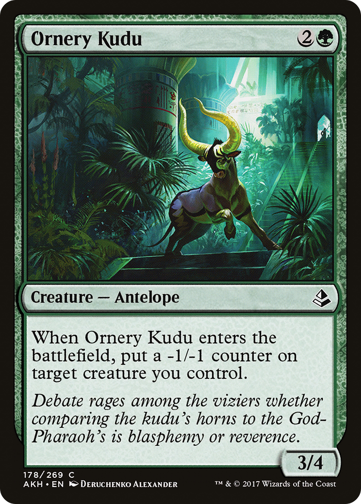 Koudou Ornery (AKH-178) - Amonkhet 