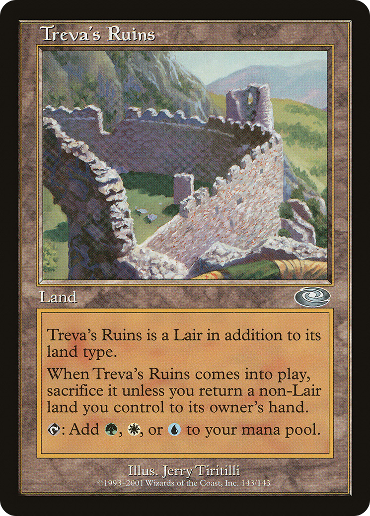 Ruines de Treva (PLS-143) - Planeshift Foil 