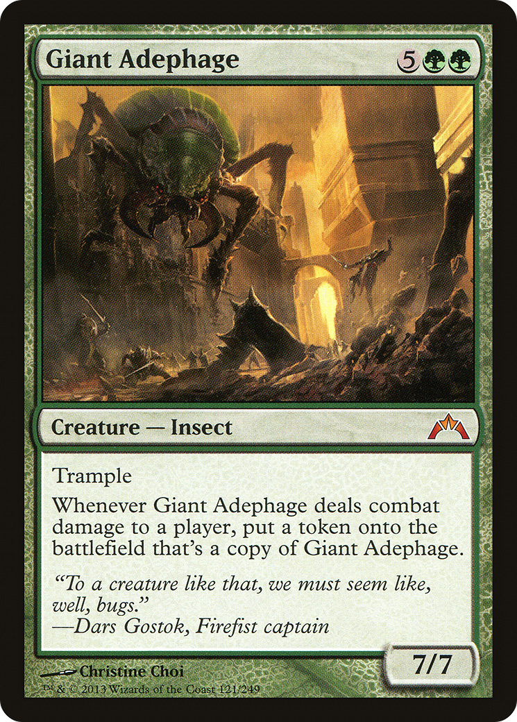 Adéphage géant (GTC-121) - Gatecrash
