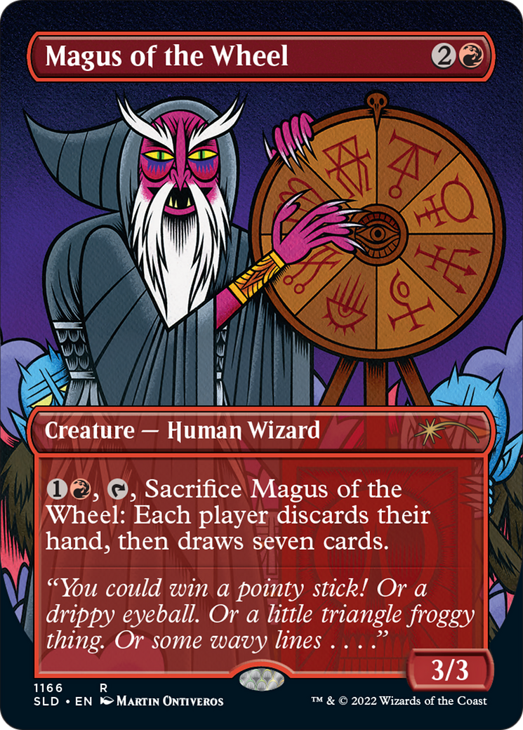 Magus of the Wheel (SLD-1166) - Secret Lair Drop (Borderless)