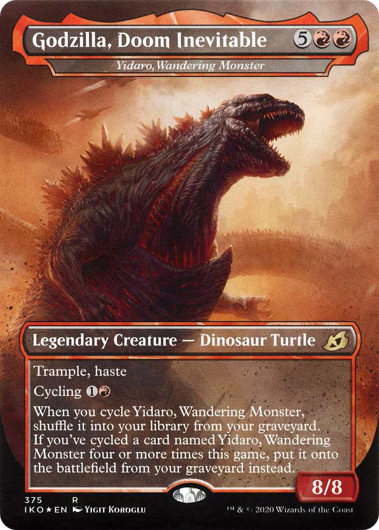 Yidaro, Monstre errant (IKO-375) - Ikoria : Le Repaire des Béhémoths / Godzilla, Destin inévitable (Sans frontières) 