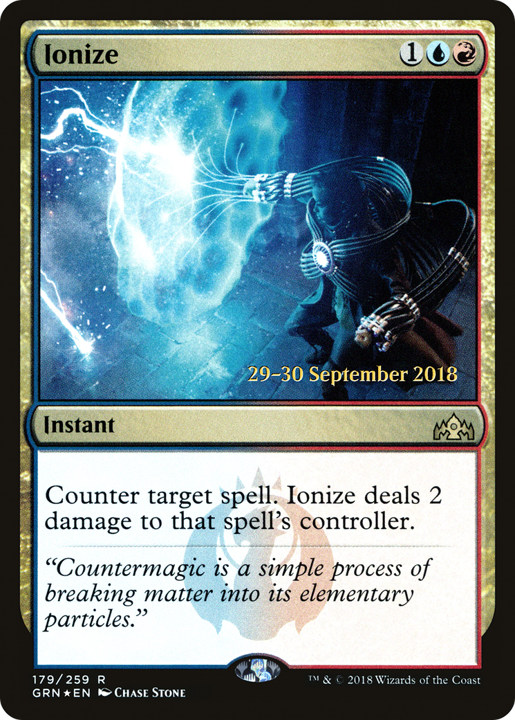 Ionize (PRE-179S) - Guilds of Ravnica Promos Foil