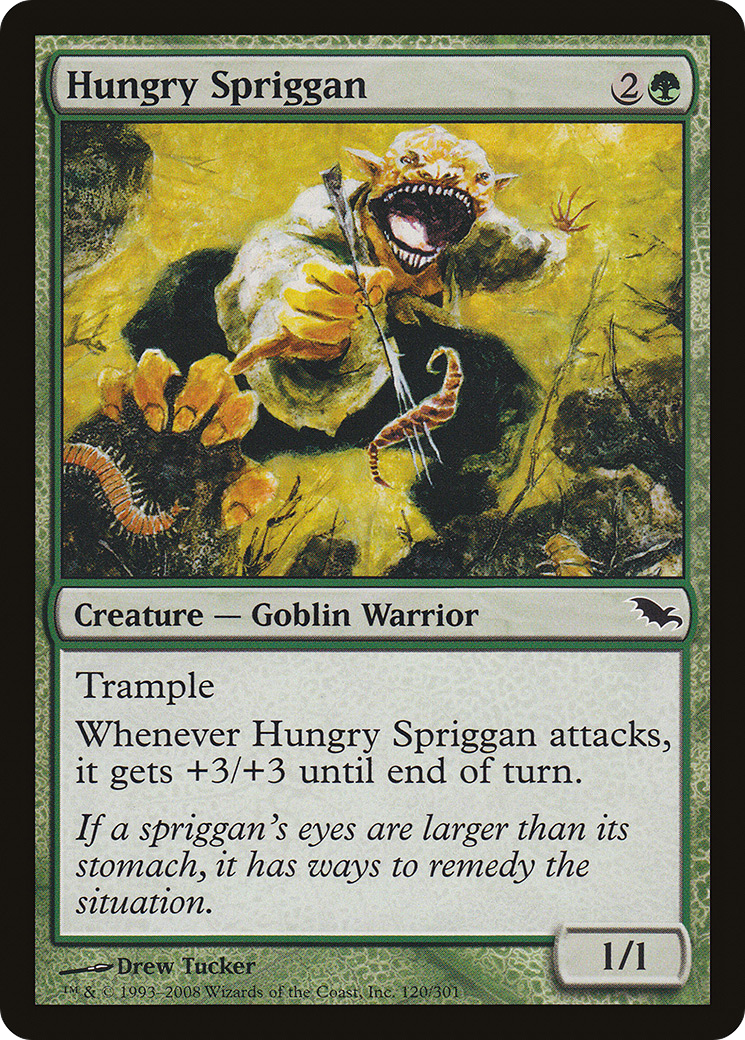 Spriggan affamé (SHM-120) - Feuille Shadowmoor 