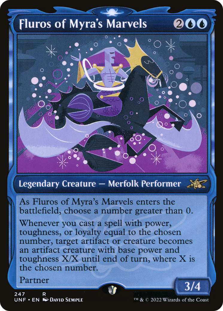 Fluros des Merveilles de Myra (UNF-247) - Unfinity : (Vitrine) Foil