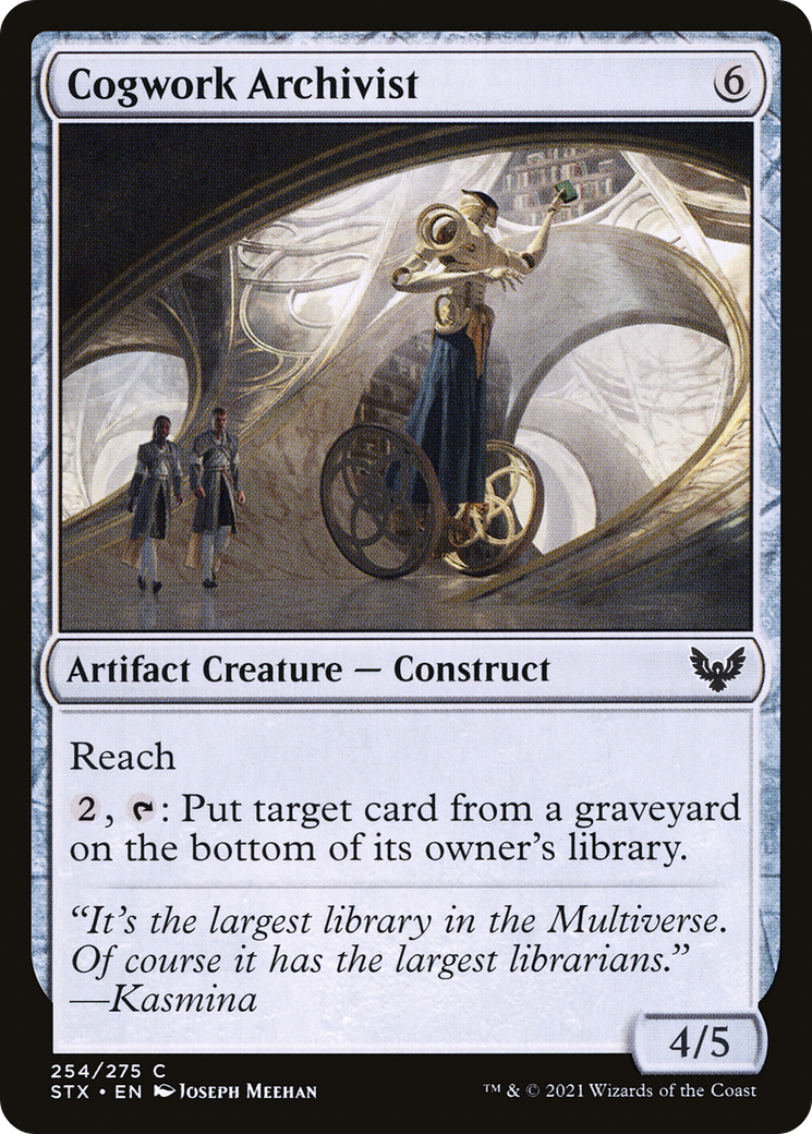 Cogwork Archivist (STX-254) - Strixhaven: School of Mages Foil