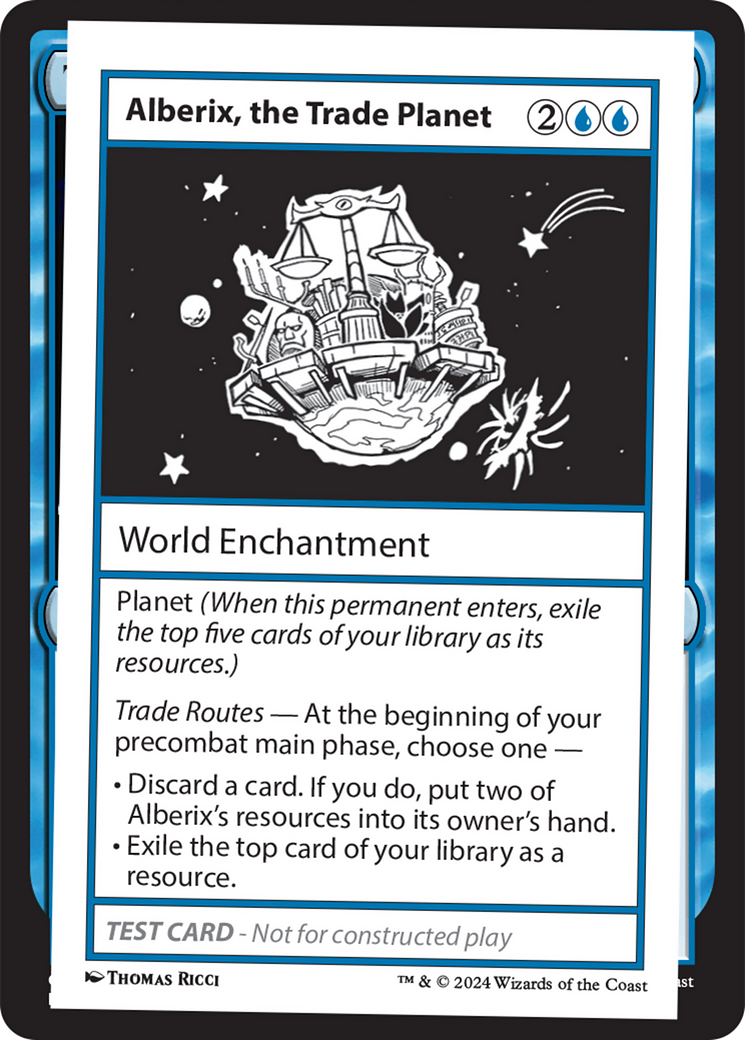 Alberix, the Trade Planet (MB2PC-) - Mystery Booster 2