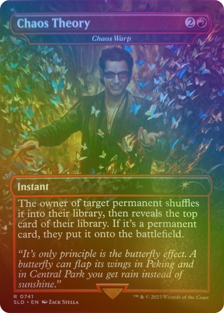 Chaos Warp (SLD-741★) - Butin Secret Lair / Chaos Theory (sans bordure) Foil