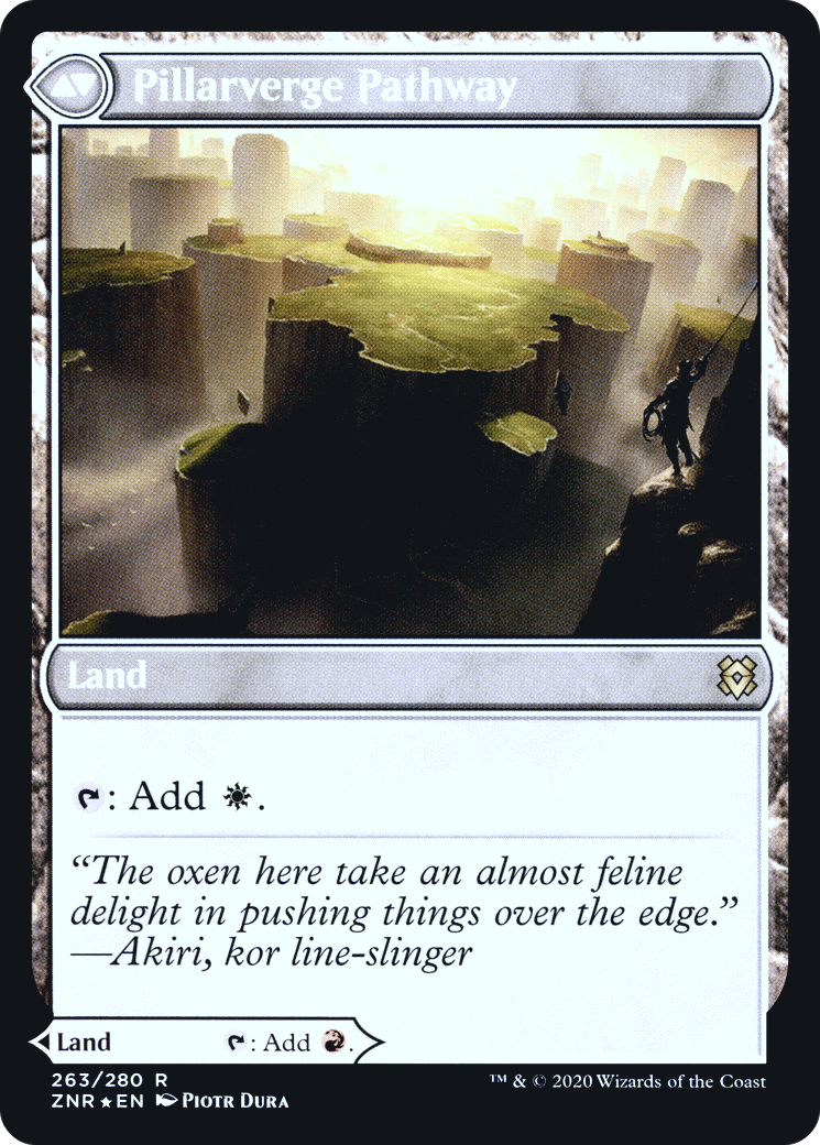 Needleverge Pathway (PRE-263S) - Zendikar Rising Promos Foil