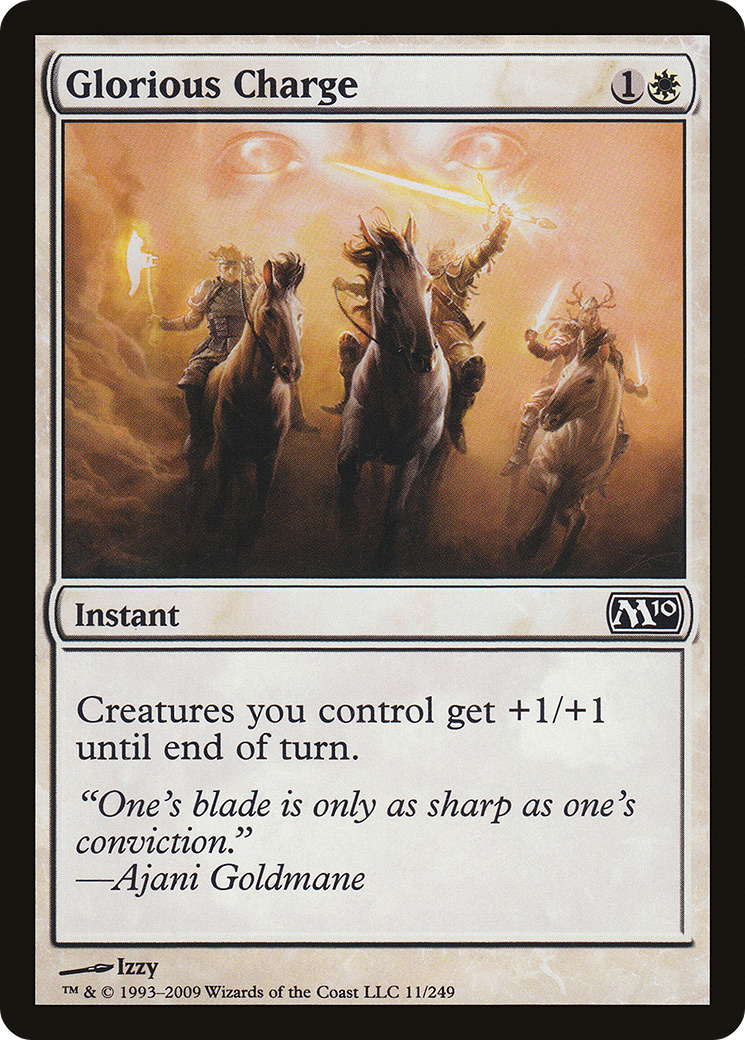 Charge Glorieuse (M10-011) - Magic 2010 Foil