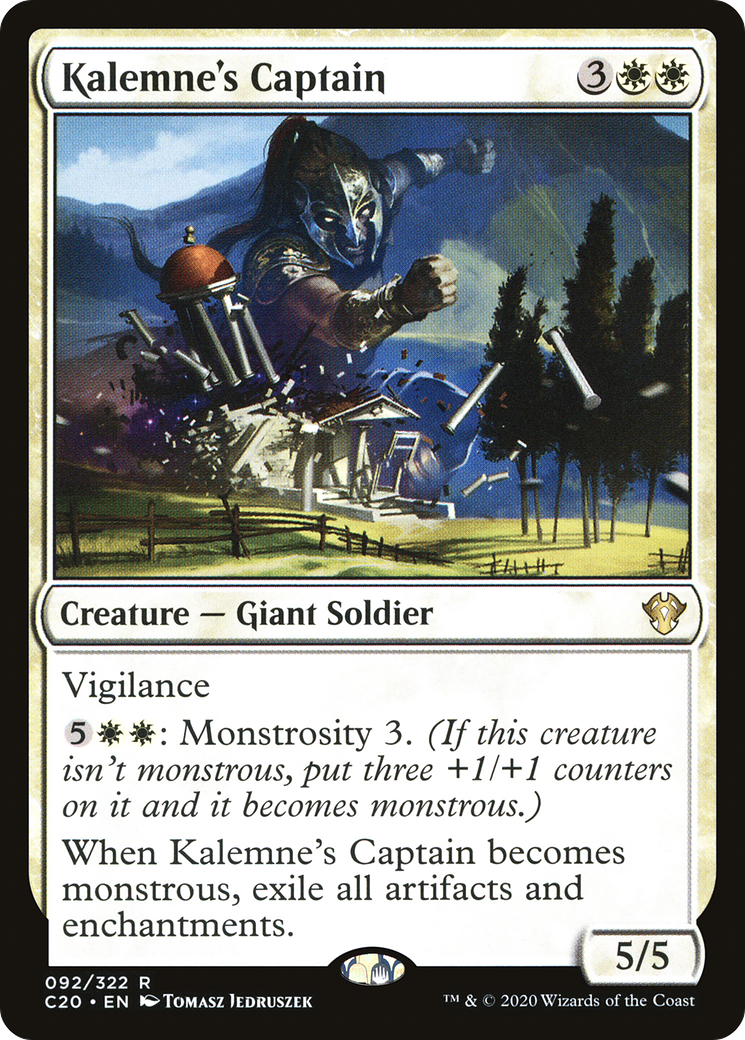 Kalemne's Captain (C20-092) - Commander 2020