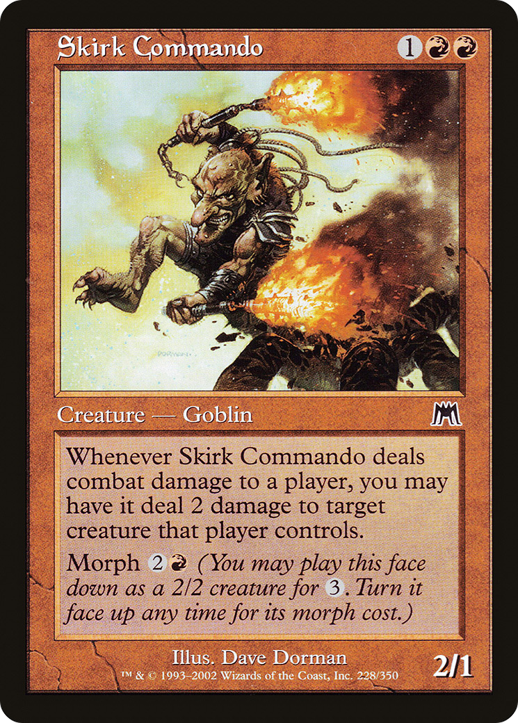 Skirk Commando (ONS-228) - Onslaught Foil 