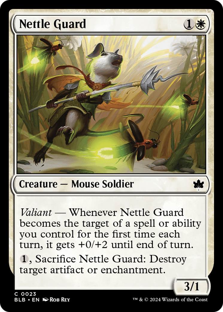 Ortie Guard (BLB-023) - Bloomburrow Foil 