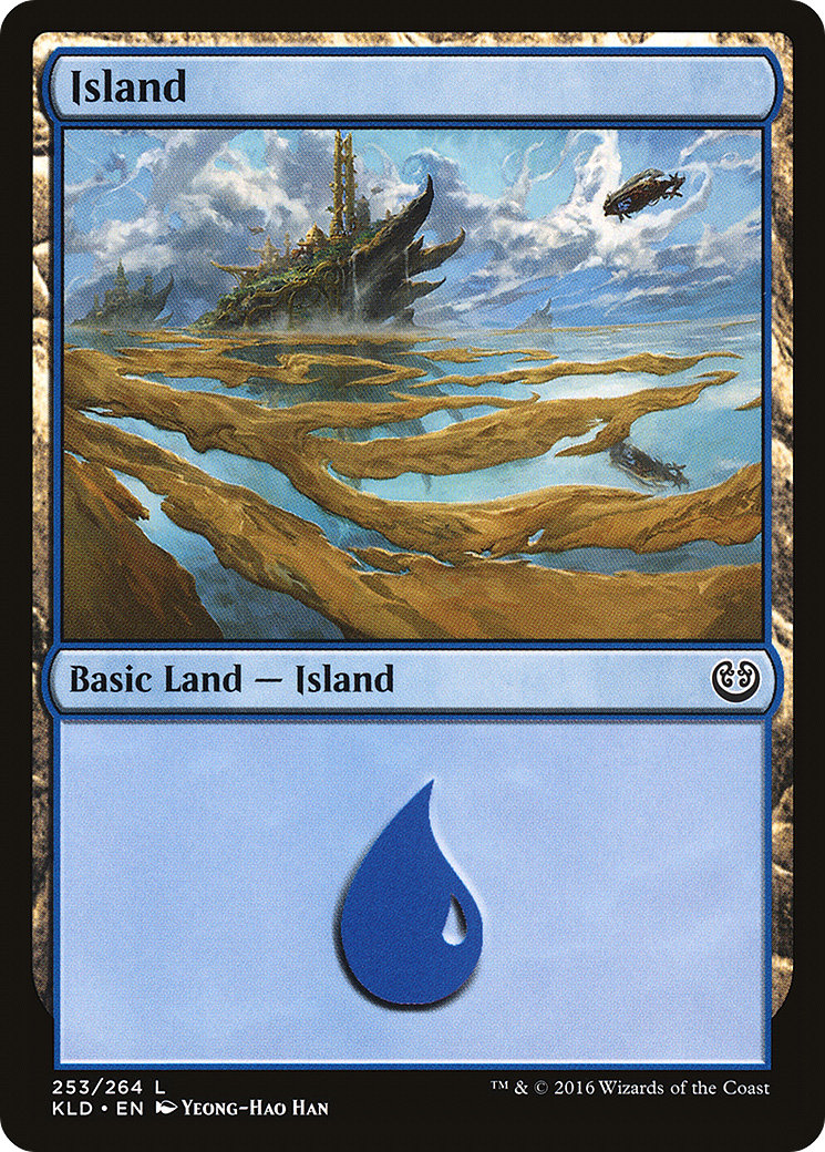 Île (KLD-253) - Feuille de Kaladesh