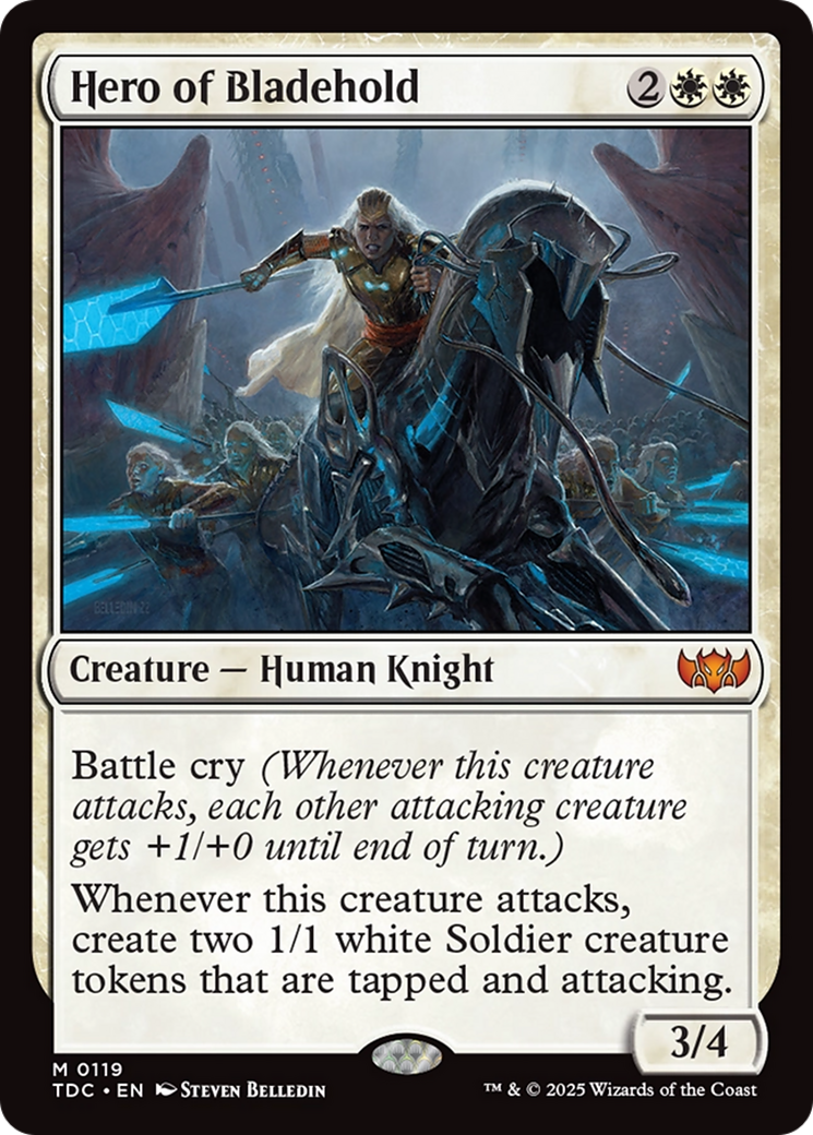 Héros de Bladehold (TDC-119) - Commandant : Tarkir : Tempête de dragons 
