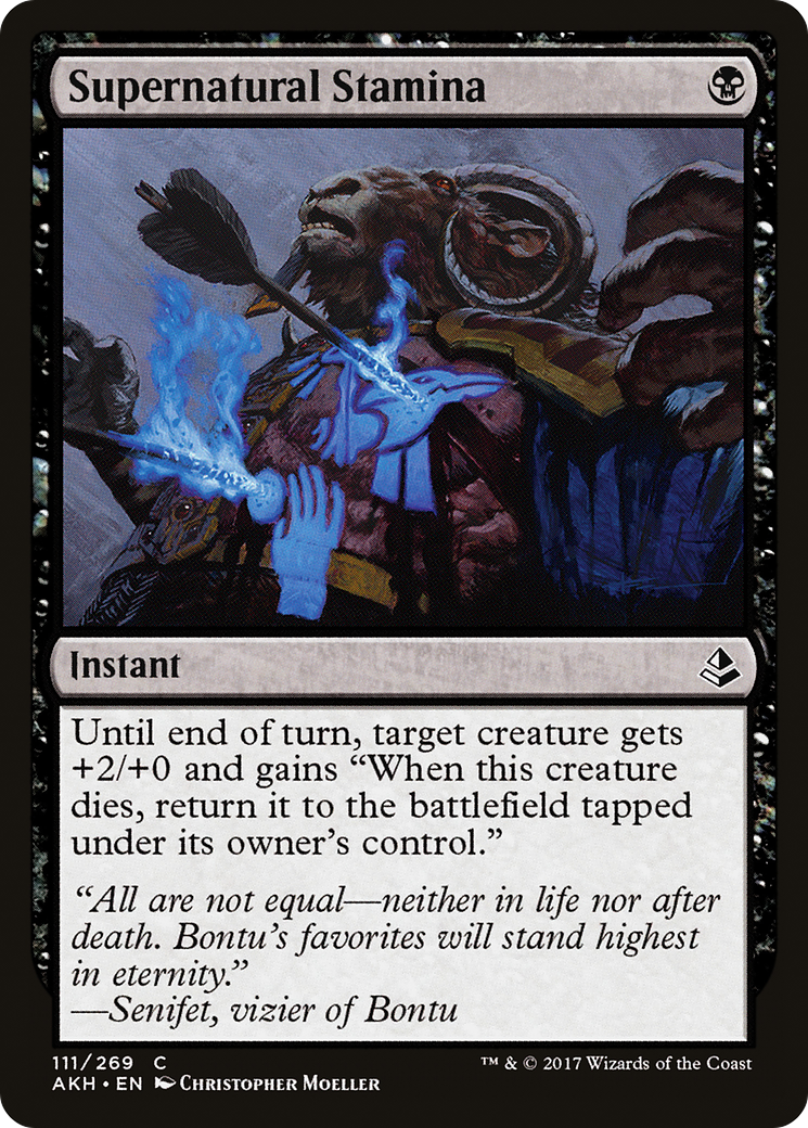 Endurance surnaturelle (AKH-111) - Amonkhet