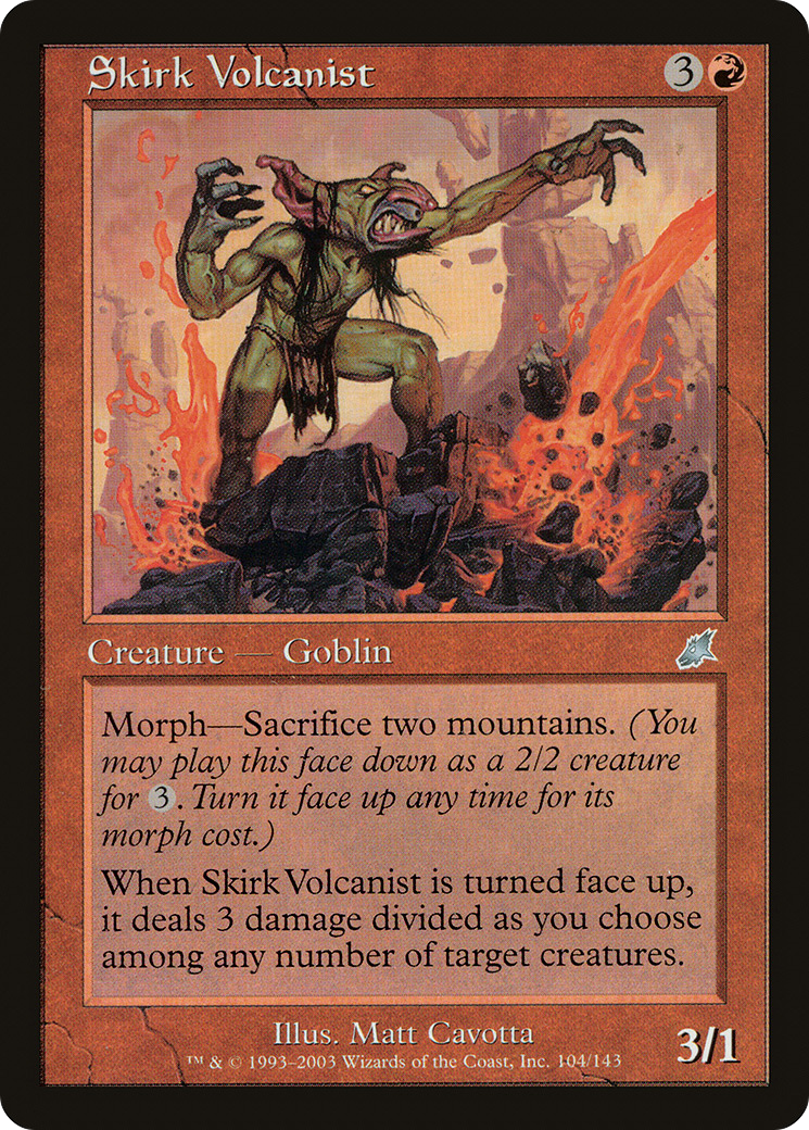 Skirk Volcanist (SCG-104) - Scourge