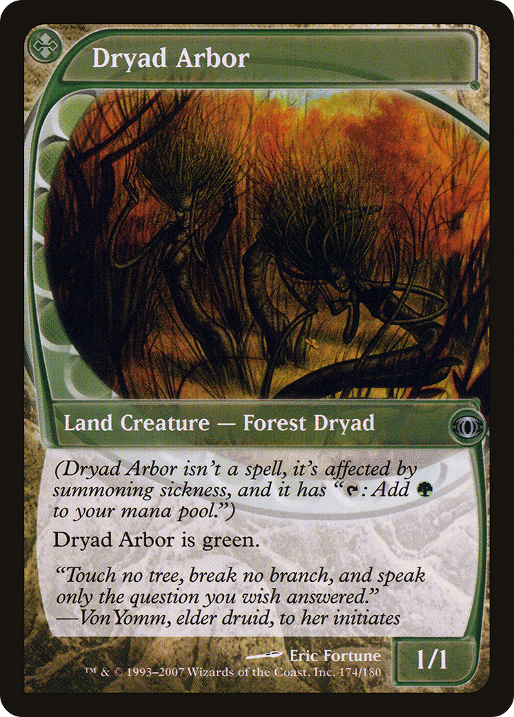 Dryad Arbor (FUT-174) - Future Sight Foil 