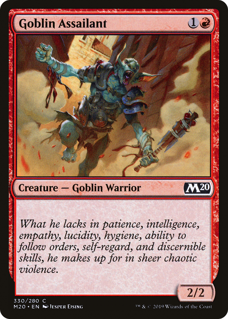 Goblin Assailant (M20-330) - Core Set 2020