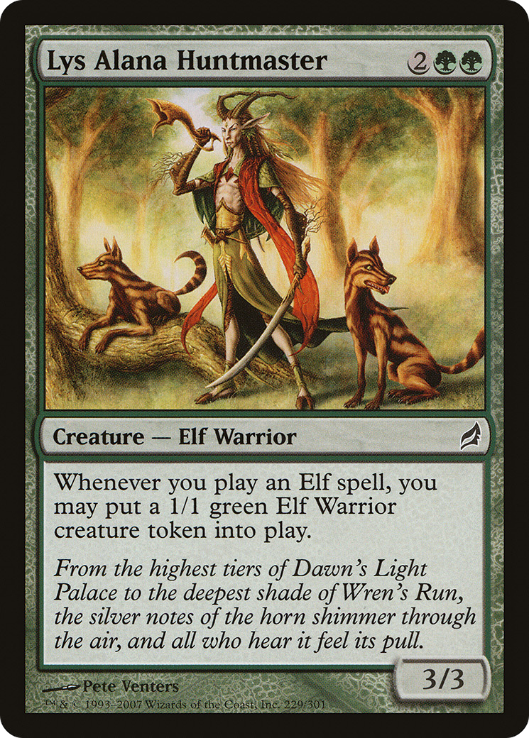 Lys Alana Huntmaster (LRW-229) - Lorwyn Foil