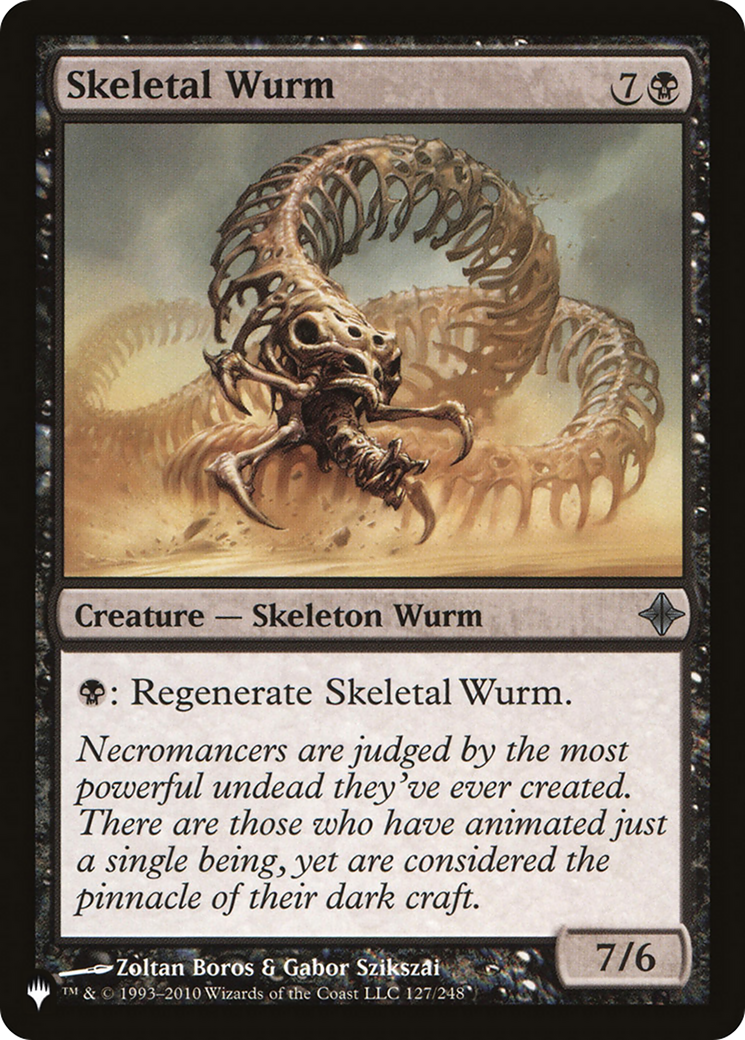 Skeletal Wurm (LIST-ROE-127) - The List