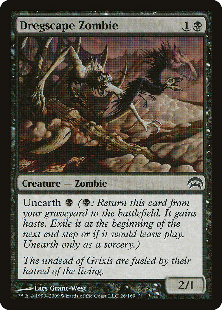 Zombie Dregscape (HOP-026) - Planechase 