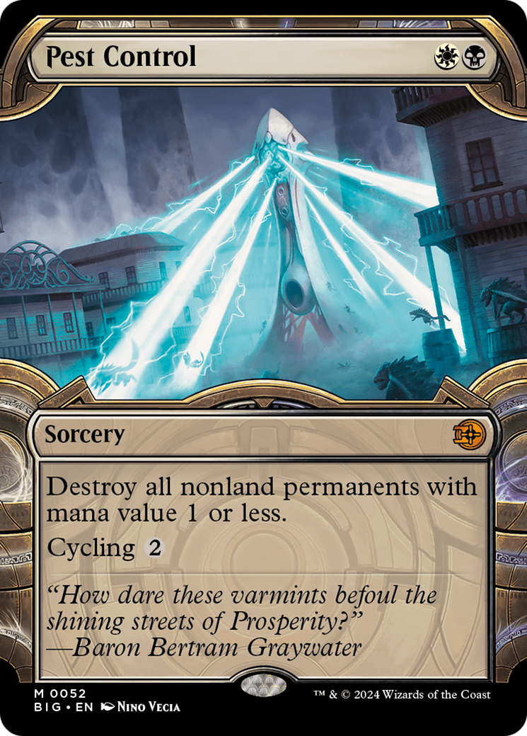 Lutte antiparasitaire (BIG-052) - Le grand score : (Vitrine) 