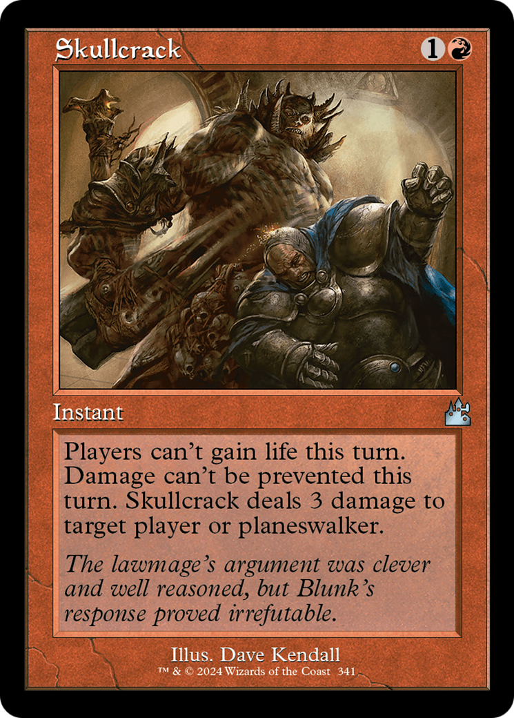 Skullcrack (Retro Frame) (RVR-341) - Ravnica Remastered