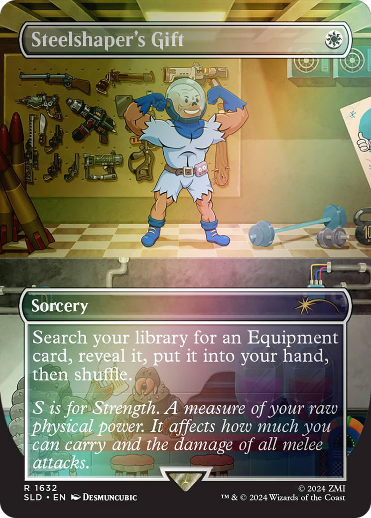 Cadeau du Façonneur d'Acier (SLD-1632★) - Goutte Secret Lair (sans bordure)